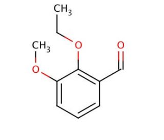 2-Ethoxy-3-methoxybenzaldehyde (CAS 66799-97-1) - chemical structure image