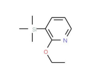 2-Ethoxy-3-trimethylsilanyl-pyridine (CAS 782479-88-3) - chemical structure image