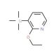 2-Ethoxy-3-trimethylsilanyl-pyridine (CAS 782479-88-3) - chemical structure image