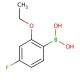 2-Ethoxy-4-fluorophenylboronic acid (CAS 480438-58-2) - chemical structure image