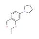 2-Ethoxy-4-pyrrolidin-1-yl-benzaldehyde - chemical structure image