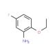 2-Ethoxy-5-fluoroaniline - chemical structure image