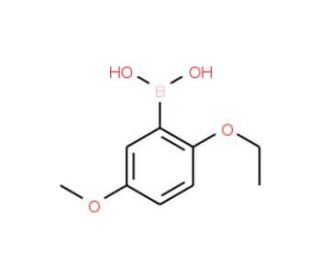 2-Ethoxy-5-methoxybenzeneboronic acid (CAS 957065-85-9) - chemical structure image