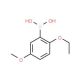 2-Ethoxy-5-methoxybenzeneboronic acid (CAS 957065-85-9) - chemical structure image