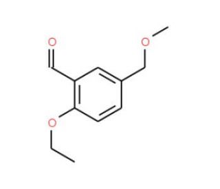 2-Ethoxy-5-(methoxymethyl)benzaldehyde - chemical structure image