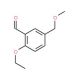 2-Ethoxy-5-(methoxymethyl)benzaldehyde - chemical structure image