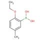 2-Ethoxy-5-methylphenylboronic acid (CAS 123291-97-4) - chemical structure image