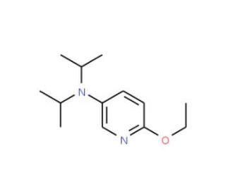 2-Ethoxy-5-(N,N-diisopropyl)aminopyridine (CAS 871269-05-5) - chemical structure image