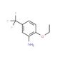 2-Ethoxy-5-(trifluoromethyl)aniline (CAS 2713-73-7) - chemical structure image