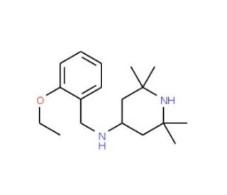 (2-Ethoxy-benzyl)-(2,2,6,6-tetramethyl-piperidin-4-yl)-amine - chemical structure image