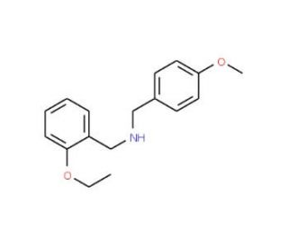 (2-Ethoxy-benzyl)-(4-methoxybenzyl)amine - chemical structure image