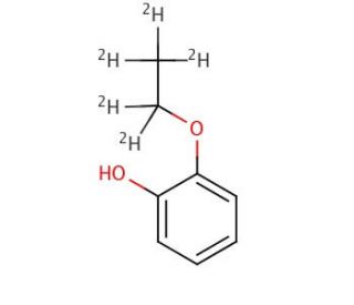 2-Ethoxy-d5-phenol (CAS 117320-30-6) - chemical structure image