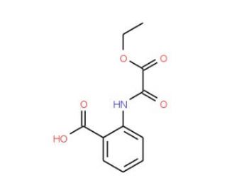 2-{[Ethoxy(oxo)acetyl]amino}benzoic acid (CAS 51679-85-7) - chemical structure image