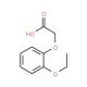 (2-Ethoxy-phenoxy)-acetic acid (CAS 3251-30-7) - chemical structure image