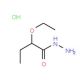 2-Ethoxybutanohydrazide hydrochloride - chemical structure image