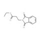 2-Ethoxycarbonyl-ethyl-phthalimide (CAS 4561-06-2) - chemical structure image