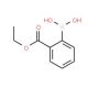 2-Ethoxycarbonylphenylboronic acid (CAS 380430-53-5) - chemical structure image