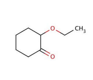 2-Ethoxycyclohexanone (CAS 33371-97-0) - chemical structure image