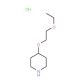 2-Ethoxyethyl 4-piperidinyl ether hydrochloride - chemical structure image