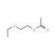 2-Ethoxyethyl acetate (CAS 111-15-9) - chemical structure image