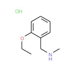 [(2-ethoxyphenyl)methyl](methyl)amine hydrochloride - chemical structure image