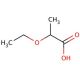 2-ethoxypropanoic acid (CAS 53103-75-6) - chemical structure image