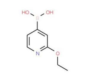 2-Ethoxypyridin-4-ylboronic acid (CAS 1072946-58-7) - chemical structure image
