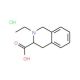 2-Ethyl-1,2,3,4-tetrahydro-isoquinoline-3-carboxylic acid hydrochloride - chemical structure image