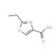 2-Ethyl-1,3-oxazole-4-carboxylic acid (CAS 75395-42-5) - chemical structure image