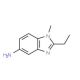 2-Ethyl-1-methyl-1H-benzoimidazol-5-ylamine (CAS 323584-32-3) - chemical structure image