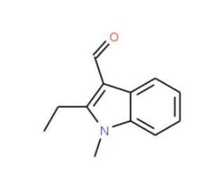 2-Ethyl-1-methyl-1H-indole-3-carbaldehyde - chemical structure image