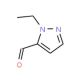 2-Ethyl-2H-pyrazole-3-carbaldehyde (CAS 902837-62-1) - chemical structure image