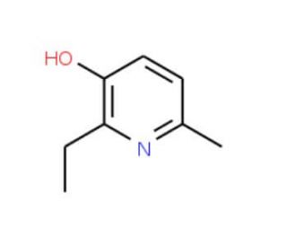 2-Ethyl-3-hydroxy-6-methylpyridine (CAS 2364-75-2) - chemical structure image