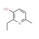 2-Ethyl-3-hydroxy-6-methylpyridine (CAS 2364-75-2) - chemical structure image