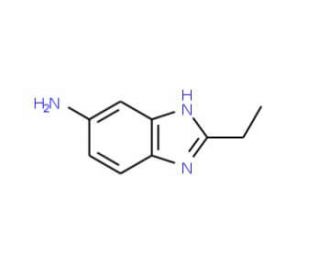 2-Ethyl-3H-benzoimidazol-5-ylamine - chemical structure image
