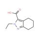 2-Ethyl-4,5,6,7-tetrahydro-2H-indazole-3-carboxylic acid - chemical structure image