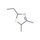 2-Ethyl-4,5-dimethyl-3-thiazoline, cis + trans (CAS 76788-46-0) - chemical structure image