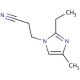 2-Ethyl-4-methyl-1H-imidazole-1-propanenitrile (CAS 23996-25-0) - chemical structure image