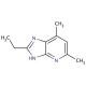2-Ethyl-5,7-dimethyl-3H-imidazo[4,5-b]pyridine (CAS 133240-06-9) - chemical structure image