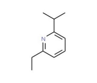 2-Ethyl-6-isopropylpyridine (CAS 74701-47-6) - chemical structure image