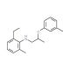 2-Ethyl-6-methyl-N-[2-(3-methylphenoxy)propyl]-aniline - chemical structure image