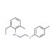 2-Ethyl-6-methyl-N-[2-(4-methylphenoxy)ethyl]-aniline - chemical structure image