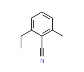 2-Ethyl-6-methylbenzonitrile (CAS 95881-22-4) - chemical structure image