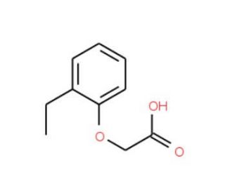 (2-Ethyl-phenoxy)-acetic acid (CAS 1798-03-4) - chemical structure image