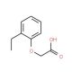 (2-Ethyl-phenoxy)-acetic acid (CAS 1798-03-4) - chemical structure image