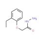 (2-Ethyl-phenoxy)-acetic acid hydrazide - chemical structure image