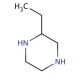 2-Ethyl piperazine (CAS 13961-37-0) - chemical structure image