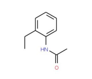 2-Ethylacetanilide (CAS 33098-65-6) - chemical structure image