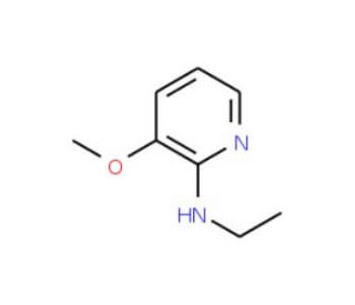 2-Ethylamino-3-methoxypyridine (CAS 912761-77-4) - chemical structure image
