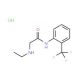 2-(ethylamino)-N-[2-(trifluoromethyl)phenyl]acetamide hydrochloride (CAS 1171556-25-4) - chemical structure image